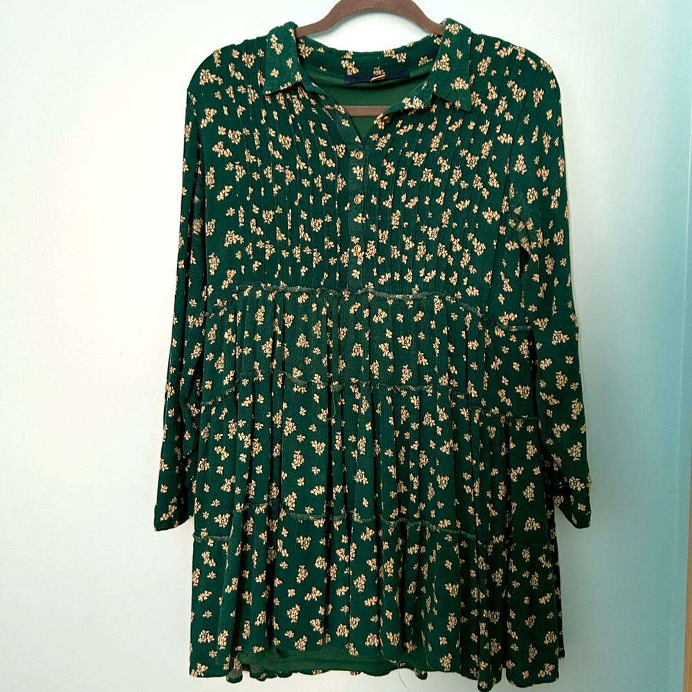Francesca’s Green Dress